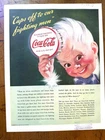 Vintage 1943 Coca-Cola Print Ad
