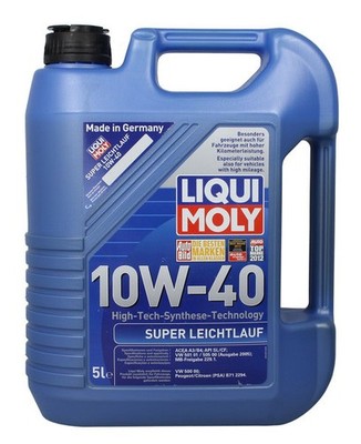 For LIQUI MOLY LIM9505 10W40 5L Engine Oil 10W40 5L Super Smooth Running 9505 Engin