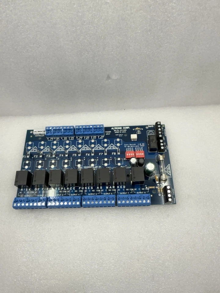 NEW ALTRONIX ACM8CB ACCESS CONTROL POWER CONTROLLER BOARD EIGHT PTC OUTPUT - Image 4 of 4