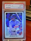 😁 1990 LEAF #245  KEN GRIFFEY JR.  "ROOKIE CARD"  "PSA-9  MINT