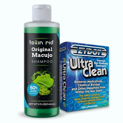 Macujo Original Method Hair Detox Shampoo - Toxin and Follicle Removal with Al