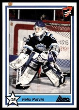 1990-91 7th Inning Sketch QMJHL !! Felix Potvin Chicoutimi Sagueneens #35