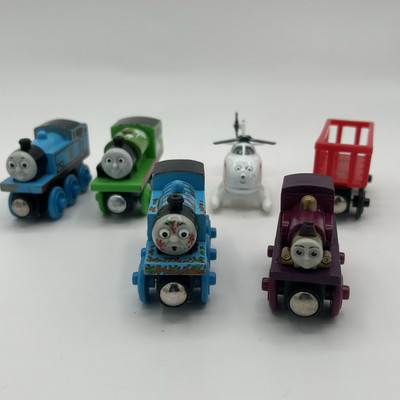 Thomas & Friends Thomas Lady Percy Circus Train Wood Harold-die cast 6pcs