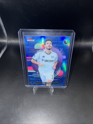 2025-26 Topps Finest Premier League Blue Refractor/150 Raul Jimenez #152