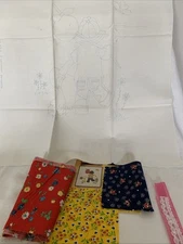 Vintage Art craft Concepts Hobo Boy Sewing Partial Kit #4312