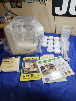 NEW Popeil P400 Automatic Electric Pasta Maker Machine W/12 Dies + Extras! USA