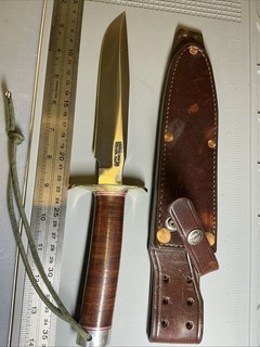 Randall Knife Orlando FLA. 7”S Fighter Model 1 Original Randall/Sullivan Sheath