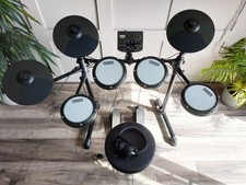 🥁 AXK4 Electronic Digital Drum Kit 🥁 Mesh Pads with Accessories 🥁