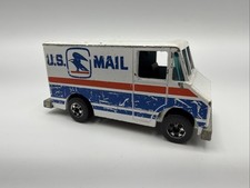Vintage Hot Wheels "Letter Getter" Diecast White US Mail Truck 1976 Hong Kong
