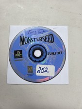 Monsterseed Sony PS1 Disc Only *Tested* Beautiful Disc SEE PICTURES 