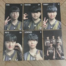Gen.G Esports Photocard Set Official Merchandise Game Collectible