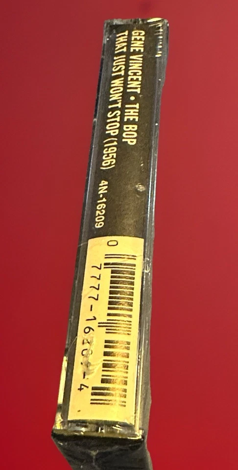 Gene Vincent - The Bob That Just Won’t Stop - Cassette ✨New Sealed✨ - Image 2 of 3