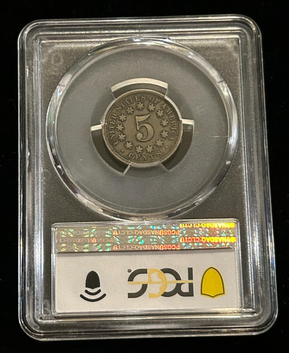 1868 Shield Nickel 5 Cents -- PCGS VF30 -- Old US Coin - Picture 2 of 4