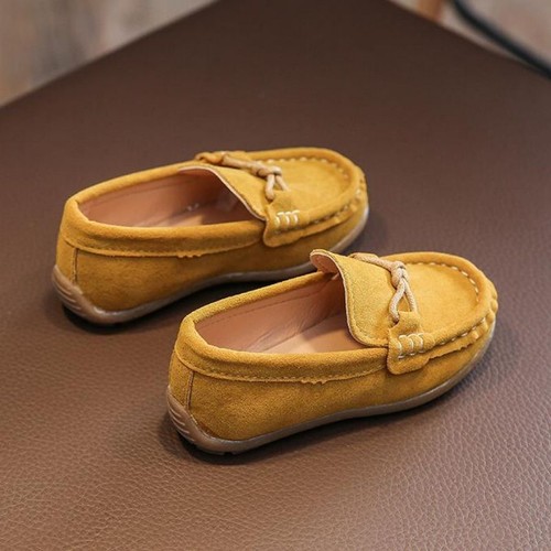 Boys Kids Wedding Party Dress Shoes Toddlers Smart Garden Casual School Loafers - Picture 12 of 17