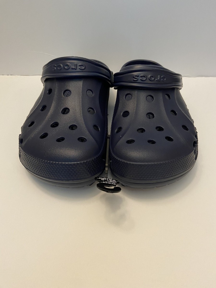 Crocs Baya Clogs Navy Blue Men Sz Women Sz Comfort Sandals