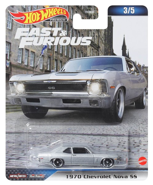 1970 Chevrolet Nova Ss Fast & Furious Premium 2023 1:64 Hot Wheels HNW54 HNW46-image