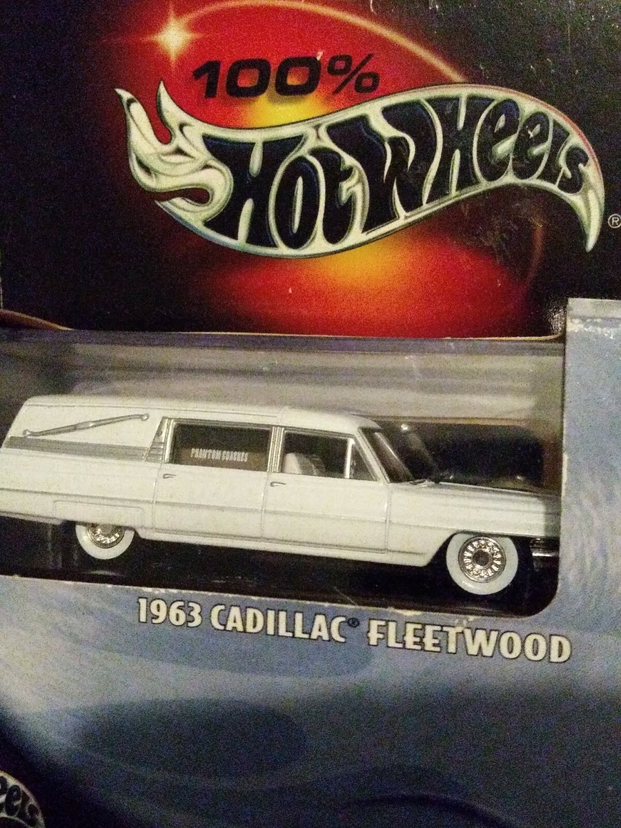 100% Hot Wheels 2000 Black Box 1963 Cadillac Fleetwood 100% Hot Wheels 2000 Black Box 1963 Cadillac Fleetwood
