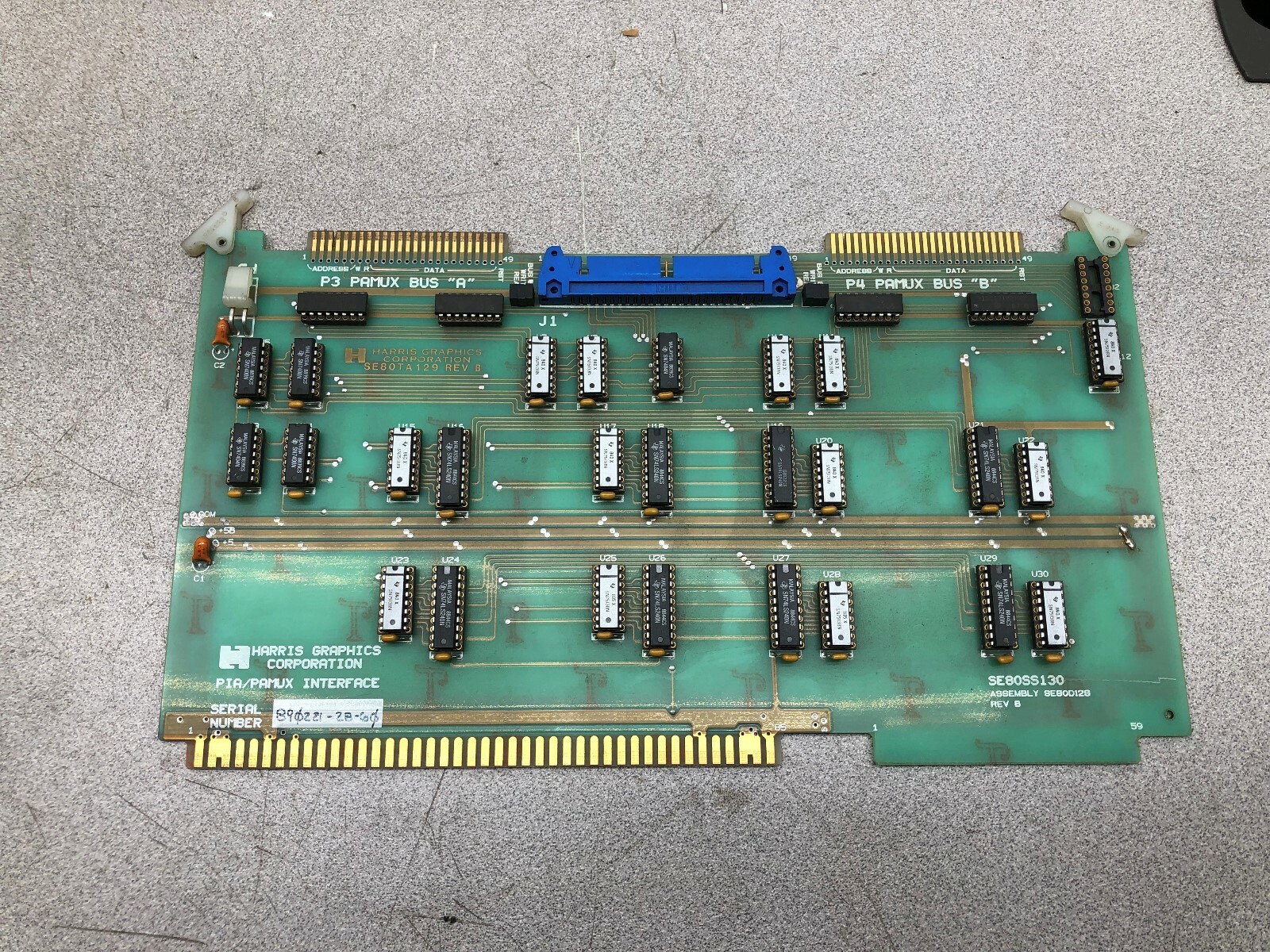 USED HARRIS GRAPHICS PIA/PAMUX INTERFACE SE80TA129 | eBay