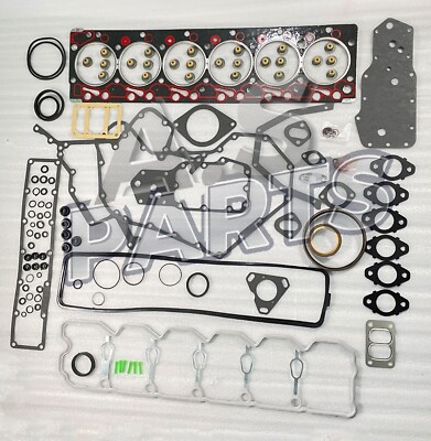 Für Cummins 6BT/6B/6BTA/5,9L 24V Kompletter Dichtungssatz 6 Zylinder Kit Steu...