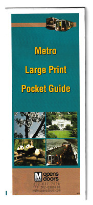 WASHINGTON, D.C.   -  WMATA          Guide  and Map   April,  2002    ( MINT )