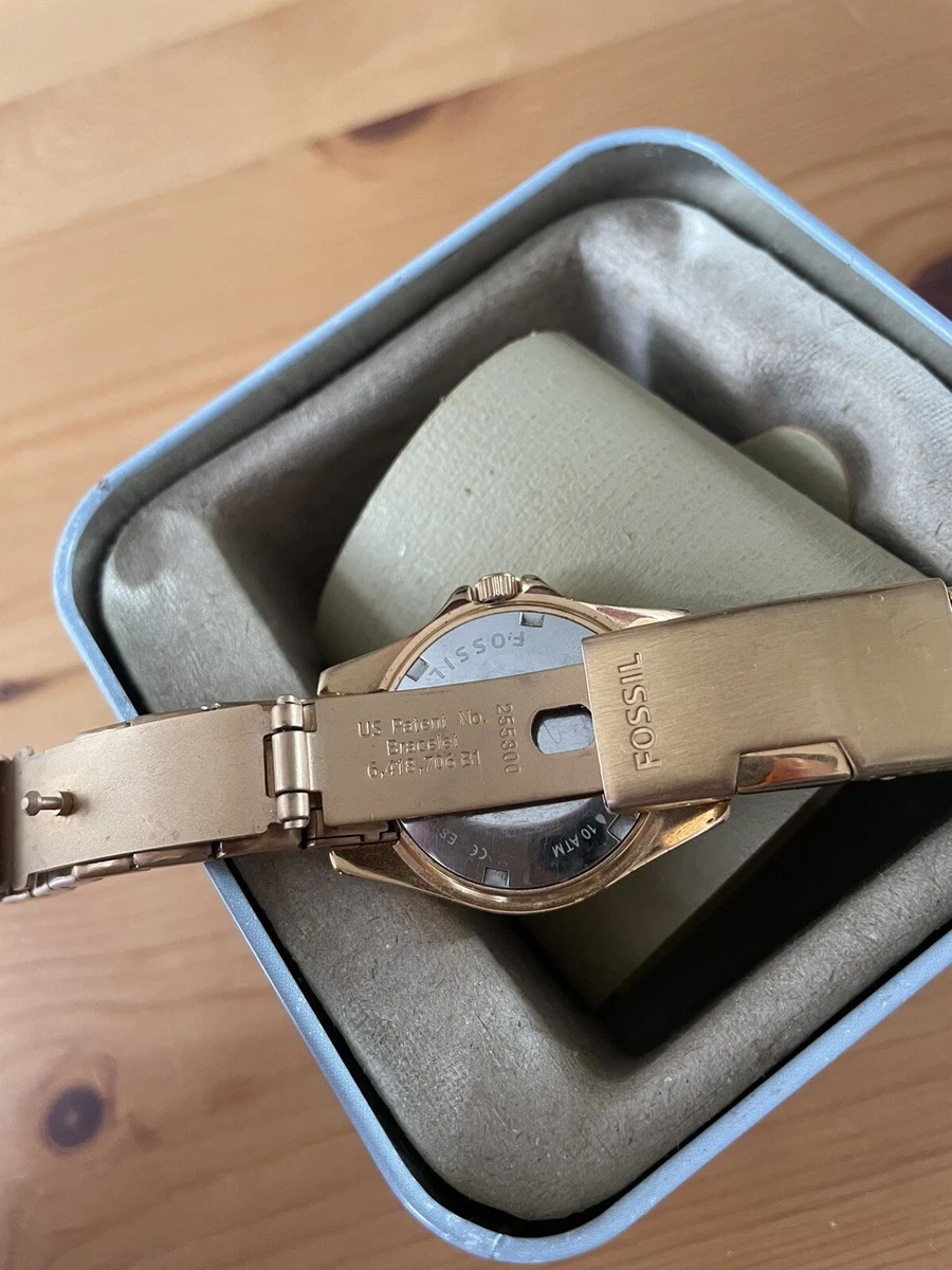 ladies fossil watch rose gold eBay