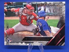 2016 TOPPS UPDATE #US24 JETT BANDY BLACK PARALLEL LA ANGELS ROOKIE 17/65