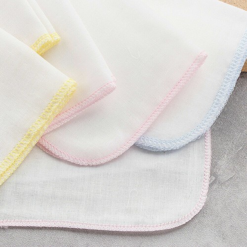 10x Cotton Face Facial Cleansing Muslin Cloth Towel Cleaning Makeup Dirt Removal - Picture 3 of 11