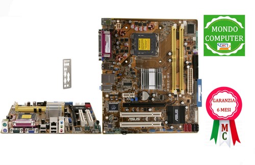 SCHEDA MADRE SOCKET 775 ASUS P5GZ - MX DDR2 mATX + LAMIERA BACK PANEL - 第 1/1 張圖片