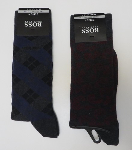 Calcetín Hugo BOSS Clásico Crew Para Hombre Talla 7 - 13 Algodón Suave Paquete de 2 Diseño - Imagen 144 de 150