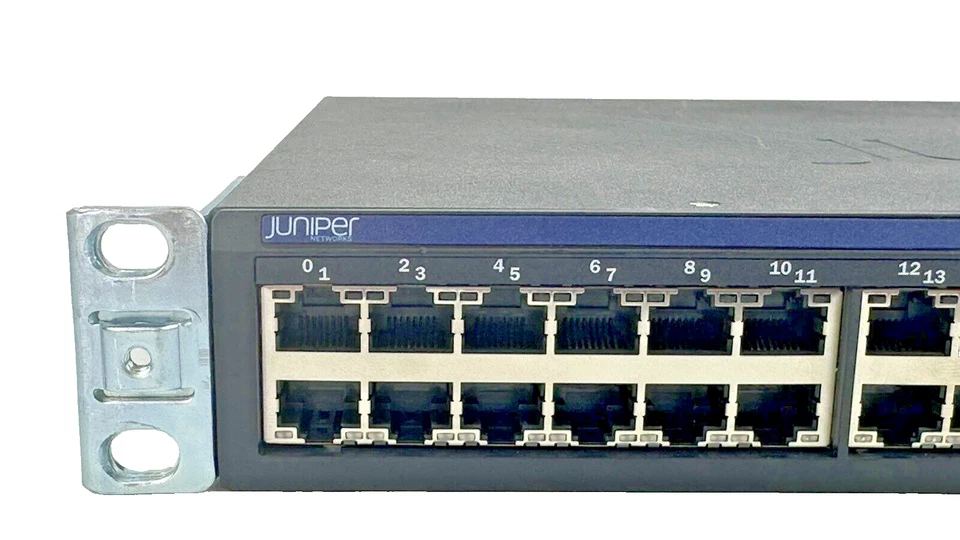 Juniper EX2200-48T-4G 4x SFP 48-Port RJ45 10/100/1000 L3 Switch Uplink Port - Image 3 of 4