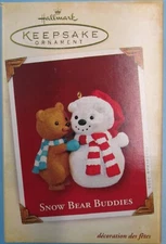 HALLMARK 2005-SNOW BEAR BUDDIES -NEW IN BOX.