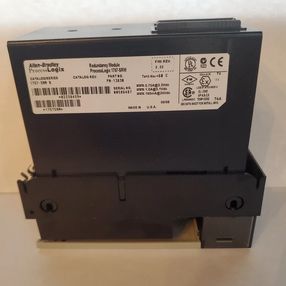 Allen Bradley 1757-SRM B Serie ProcessLogix Redundancy Module - Pre-Owned - Image 2 of 4