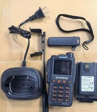 BF-18L Powerful Walkie Talkie FM Transceiver UHF VHF Dual Band Two Way Radios