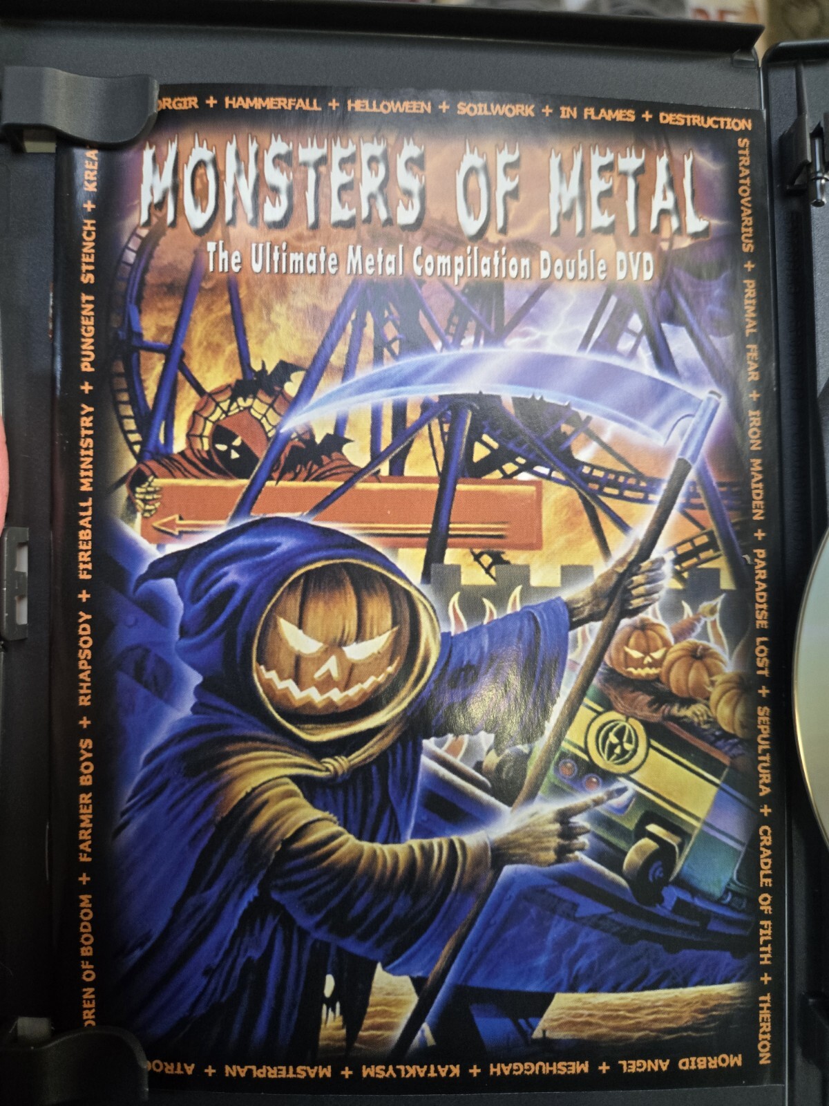 Monsters Of Metal ~ Double DVD 2004 Nuclear Blast Records Germany Condition  VG