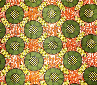 African Ball Bearings Fabric 3 yards