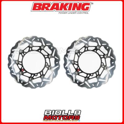SATZ BREMSSCHEIBEN VORNE BRAKING TRIUMPH SPEED TRIPLE R 1050 2012 - 2013 [WAVE