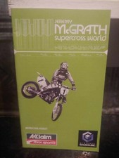JEREMY McGRATH Supercross World Nintendo GameCube ACCLAIM Instruction Booklet