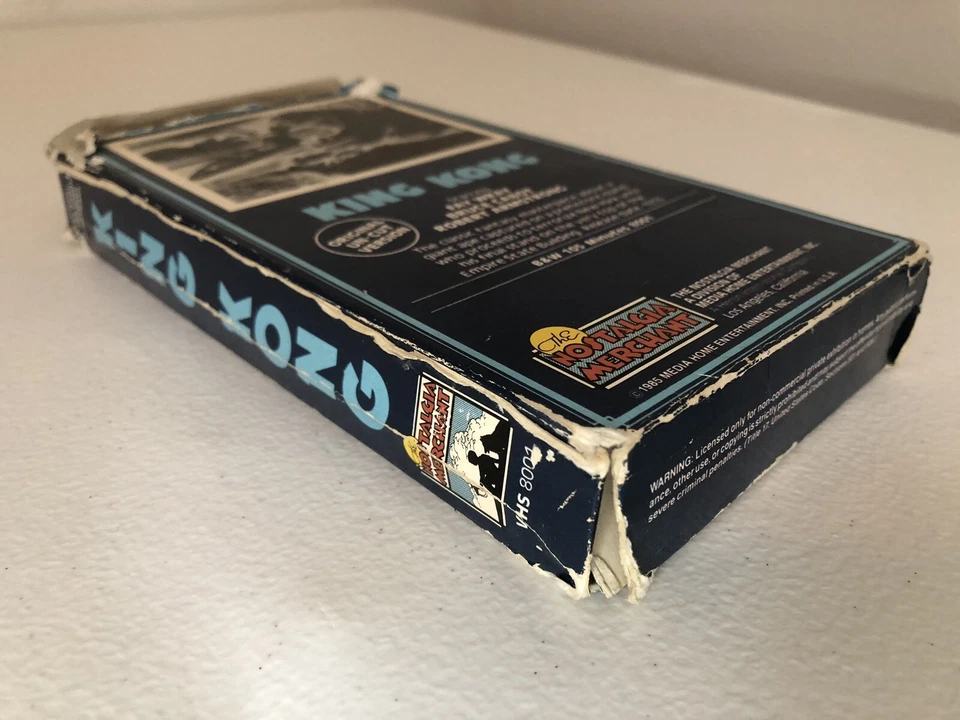 The Original Uncut Version King Kong VHS Movie (1985) Eighth Wonder of the World - Image 3 of 4