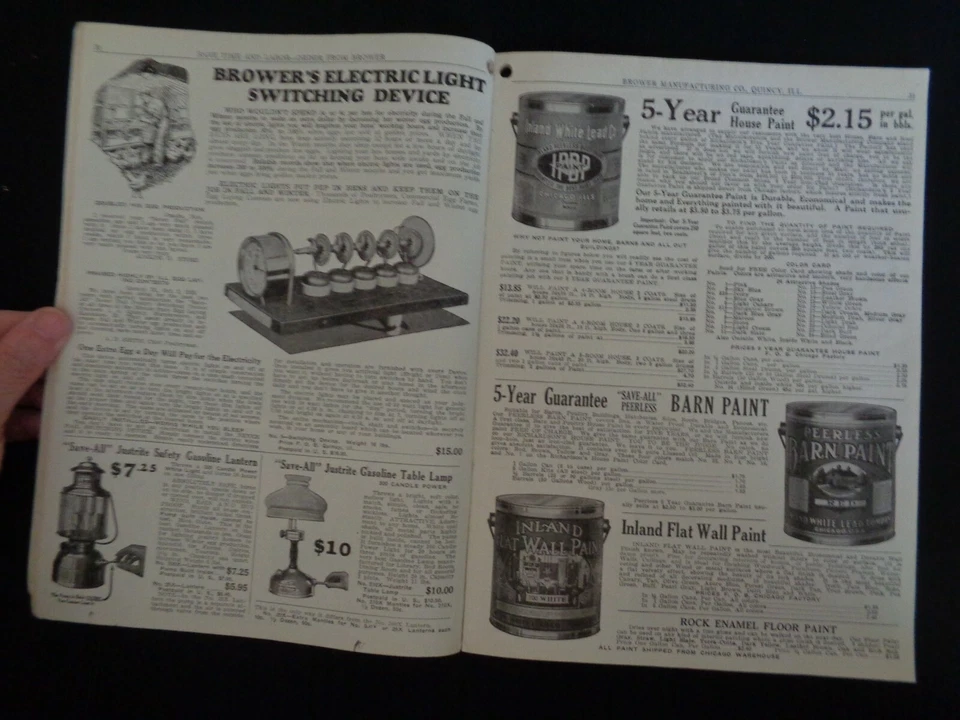 Brower Mfg Co Catalog 32 Quincy IL Poultry Stock Farm Supplies Farming Chickens - Image 2 of 4