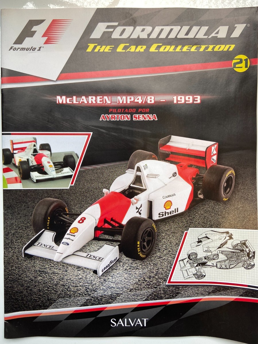 AYRTON SENNA MCLAREN MP4/8 1993 (SCALE 1:43) FORMULA 1 CAR