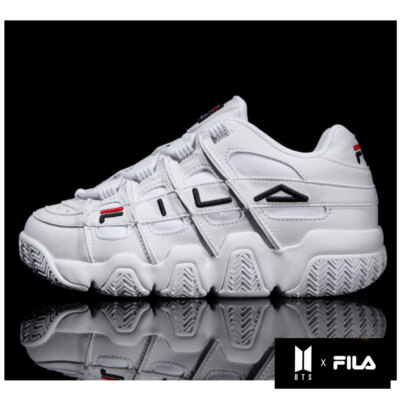 BTS FILA Jungkook Shoes Barricade XT 97 FS1HTB1051X_WWT + BTS FILA Jungkook Shoes Barricade XT 97 FS1HTB1051X_WWT +