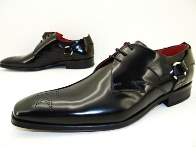 Jeffery West Scarface Business Schnürschuhe Herren Schuhe Gr.40 Schwarz