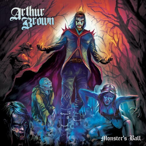 Arthur Brown - Monsters Ball - Red Marble [Новый виниловый альбом] Цветной винил, красный