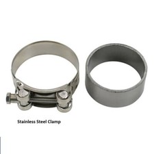 Auspuffdichtung & Klemme zum Schalld&auml;mpfer f&uuml;r Honda CBR 300 RAD 2013