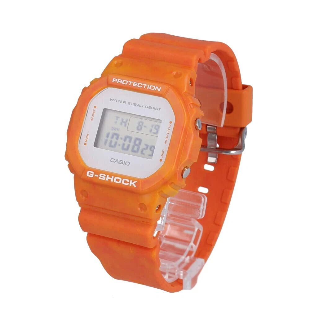 CASIO G SHOCK Watch Men s Waterproof Digital Orange DW 5600WS 4