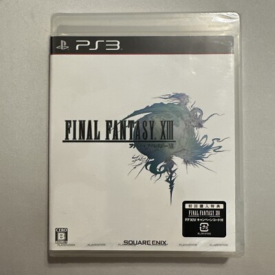 Final Fantasy XIII (2009) New Factory Sealed Japan Playstation 3