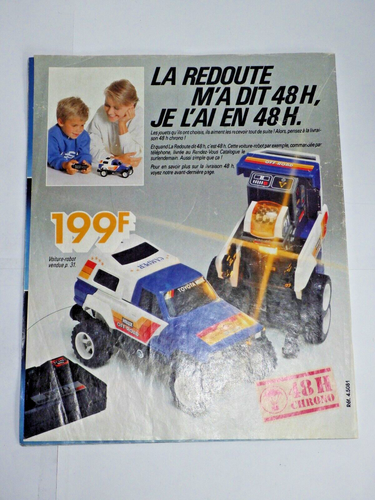 Catalogue Jouets Vintage La Redoute 1986 Blackstar A-Team Zoïds Transformers ... - Afbeelding 7 van 11