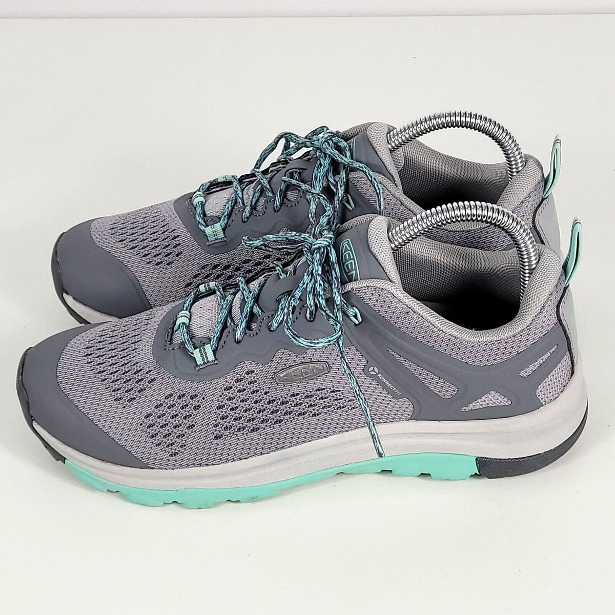 Keen Womens TERRADORA II VENT Hiking Gray Mint Green Sneakers Sz 8