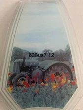 OK LIGHTING TOUCH LAMP REPLACEMENT GLASS 1 Panel John Deere Tractor