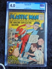 PLASTIC MAN 58 QUALITY COMICS 1956 SILVER AGE CGC 4.0 GRADED 